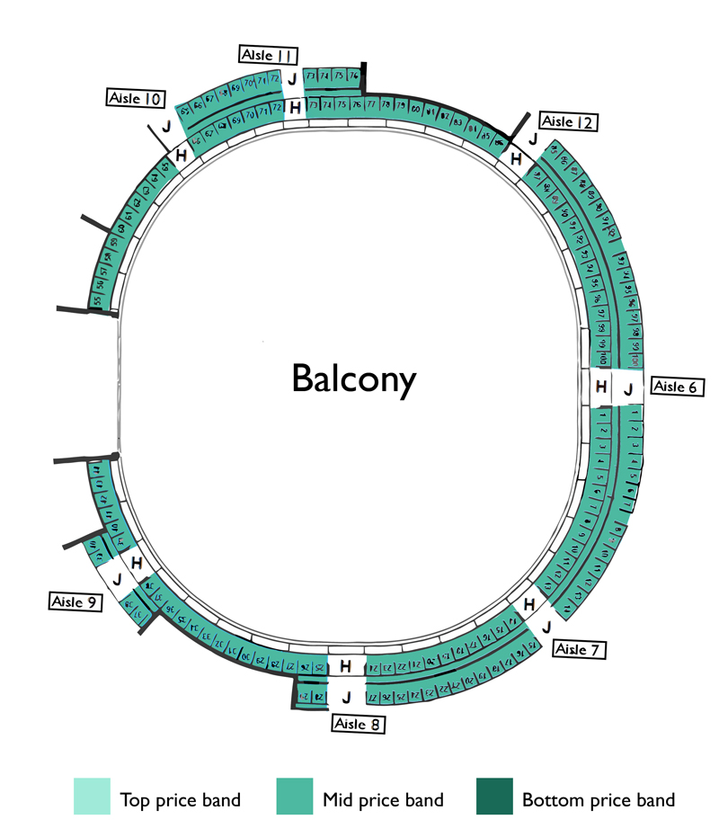 Young Vic Seating Chart