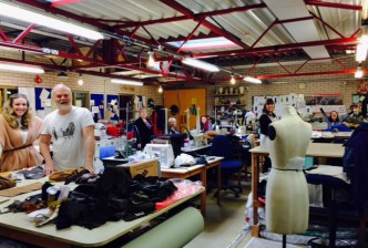 Our Costume team prepare for Robin Hood & Marian
