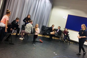 Youth Theatre prepare for their upcoming end of term show back