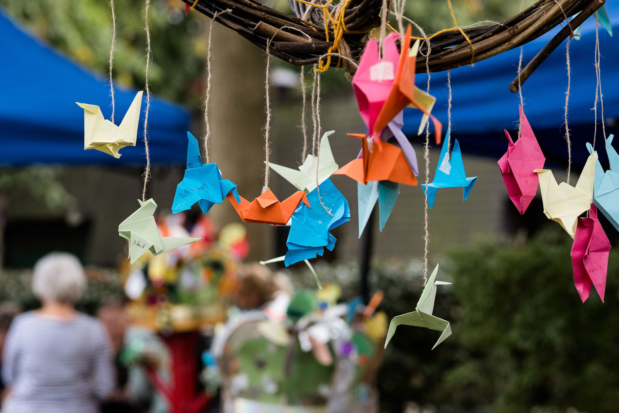 The Peace Garden outside at the New Vic Theatre. Credit Jenny Harper