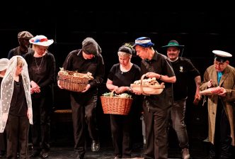 Scenes from the Strathcross group's summer 2023 performance in celebration of the 850th anniversary of Newcastle-under-Lyme.