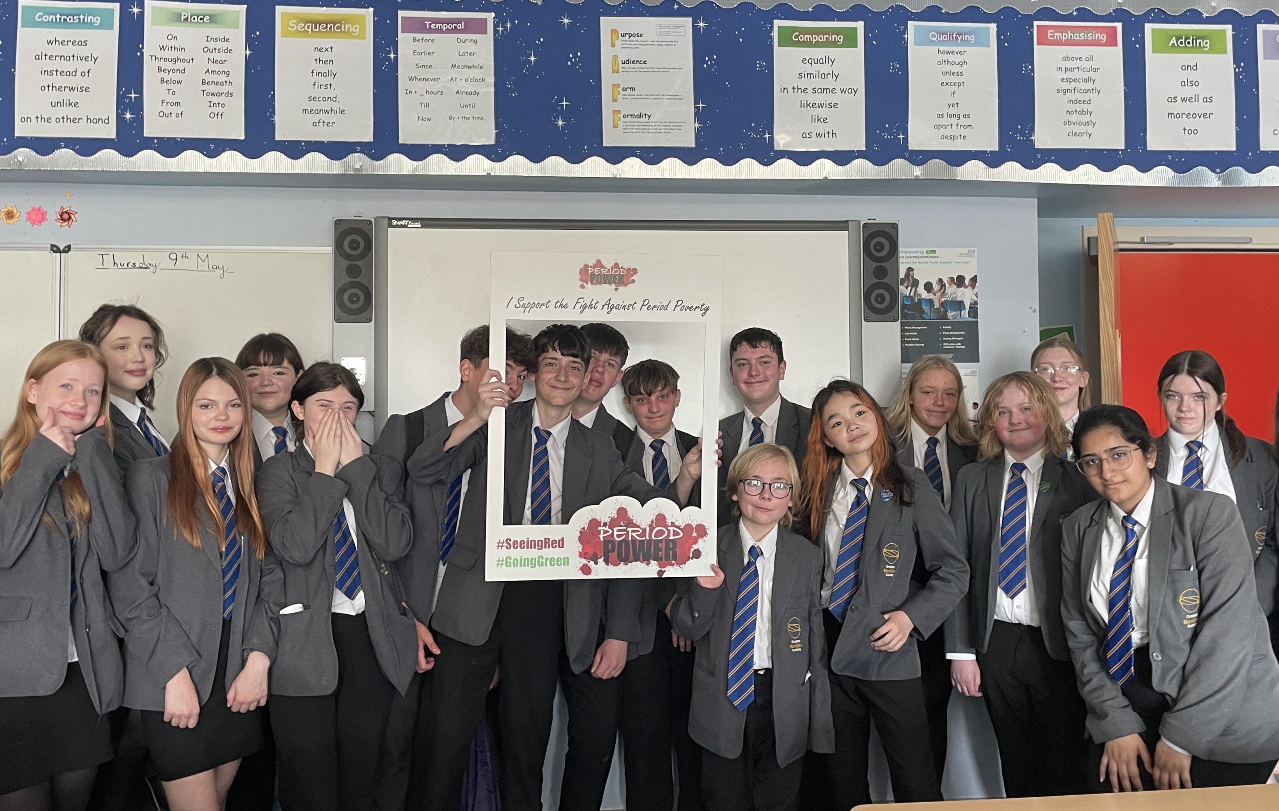 Ormiston Meridian Academy are one of the schools taking part in Seeing Red Going Green